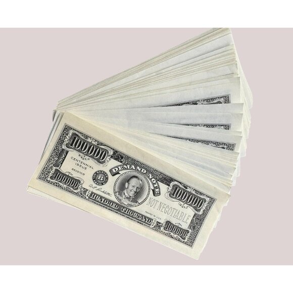 The Game of Life replacement $100k Demand Note GAME BOARD Vintage - Picture 1 of 1